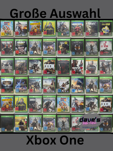 Xbox one spiele zur auswahl - one,