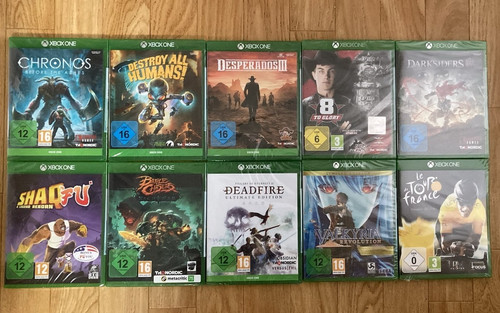 Xbox one spiele sammlung - xbox,
