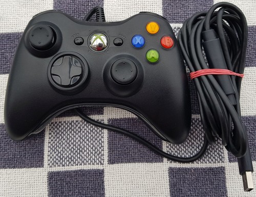 Xbox 360 controller schwarz - controller,