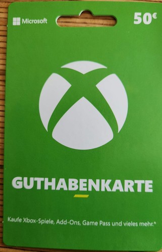 Microsoft xbox guthabenkarte - xbox,