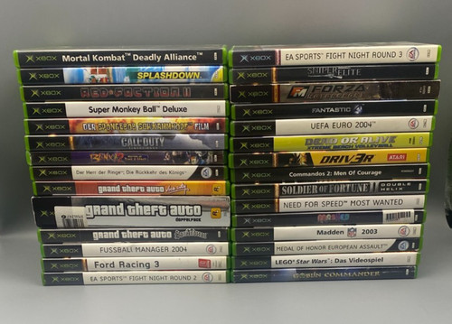 Xbox classic spiele auswahl - classic,
