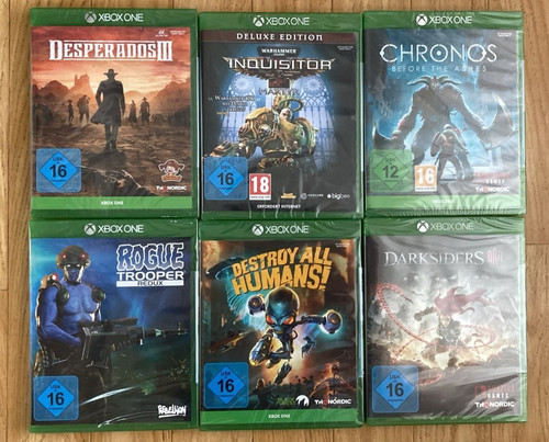 Xbox one spiele sammlung - xbox,