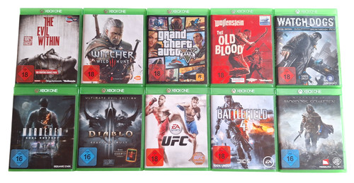10x xbox one konvolut - 10x,