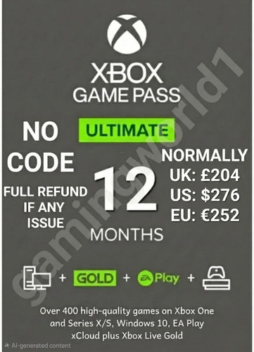 Xbox game pass ultimate - pass, 12